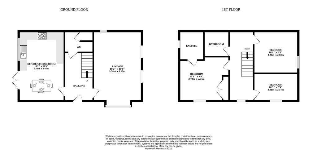 3 bedroom detached house for sale - floorplan