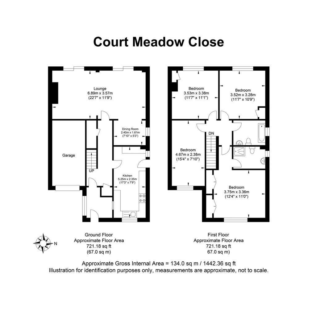 4 bedroom detached house for sale - floorplan