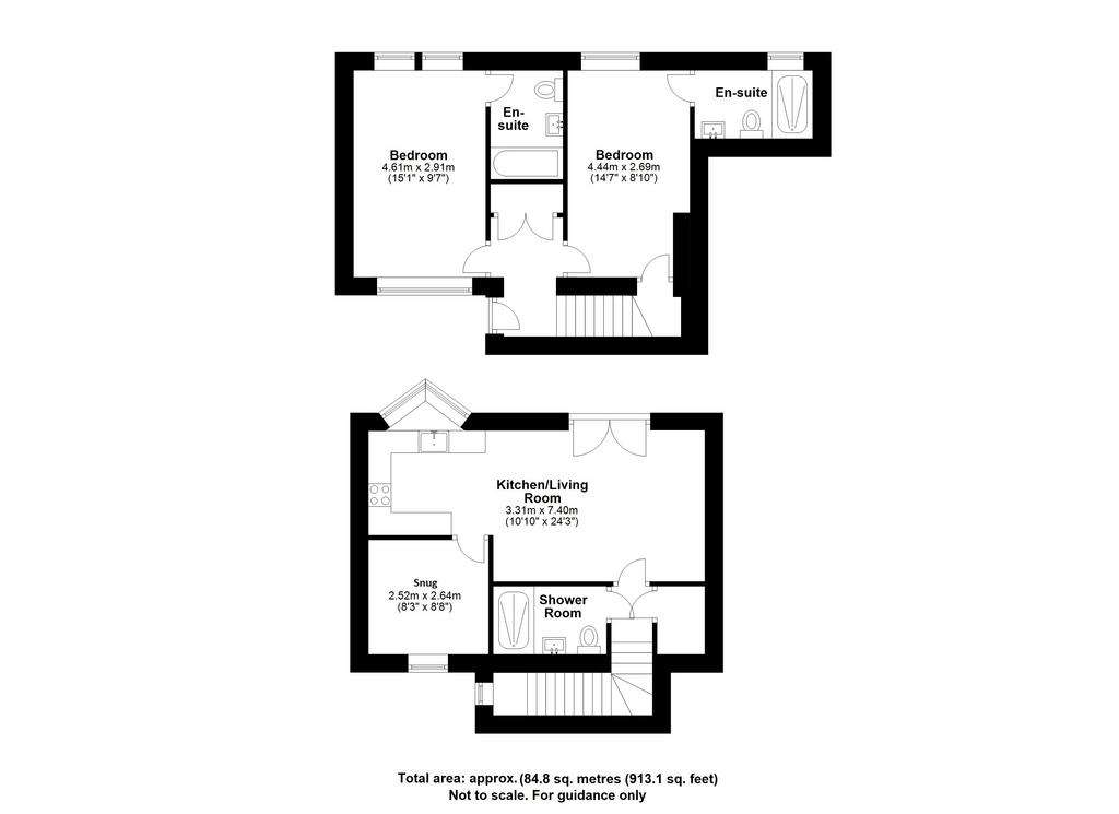 2 bedroom flat for sale - floorplan