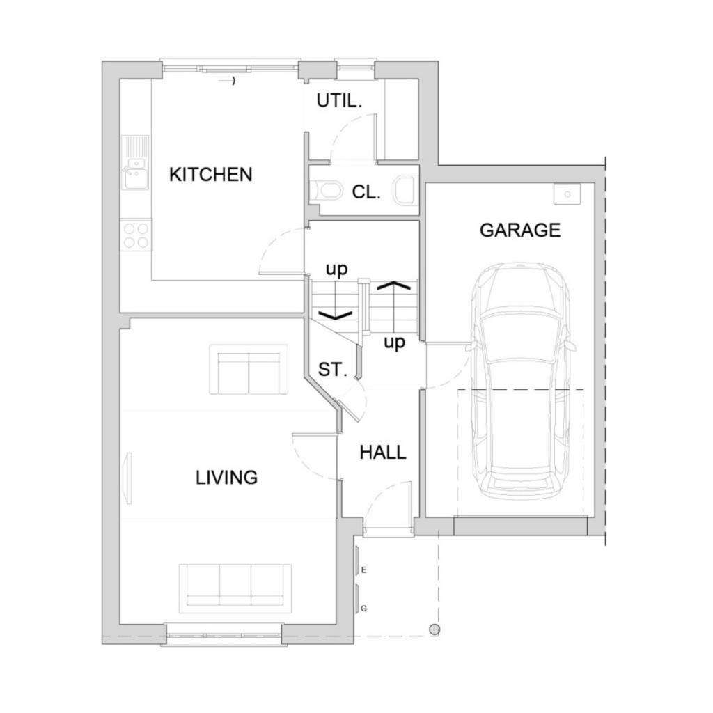 4 bedroom semi-detached house for sale - floorplan