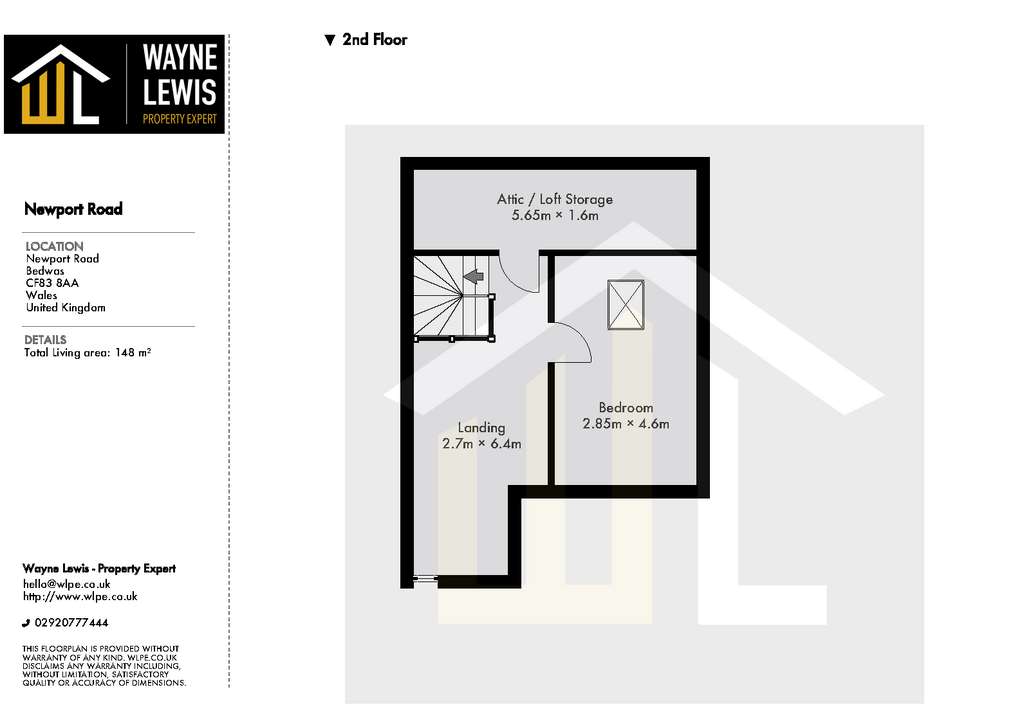 4 bedroom terraced house for sale - floorplan