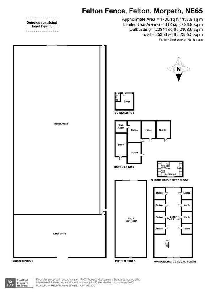 Studio flat for sale - floorplan