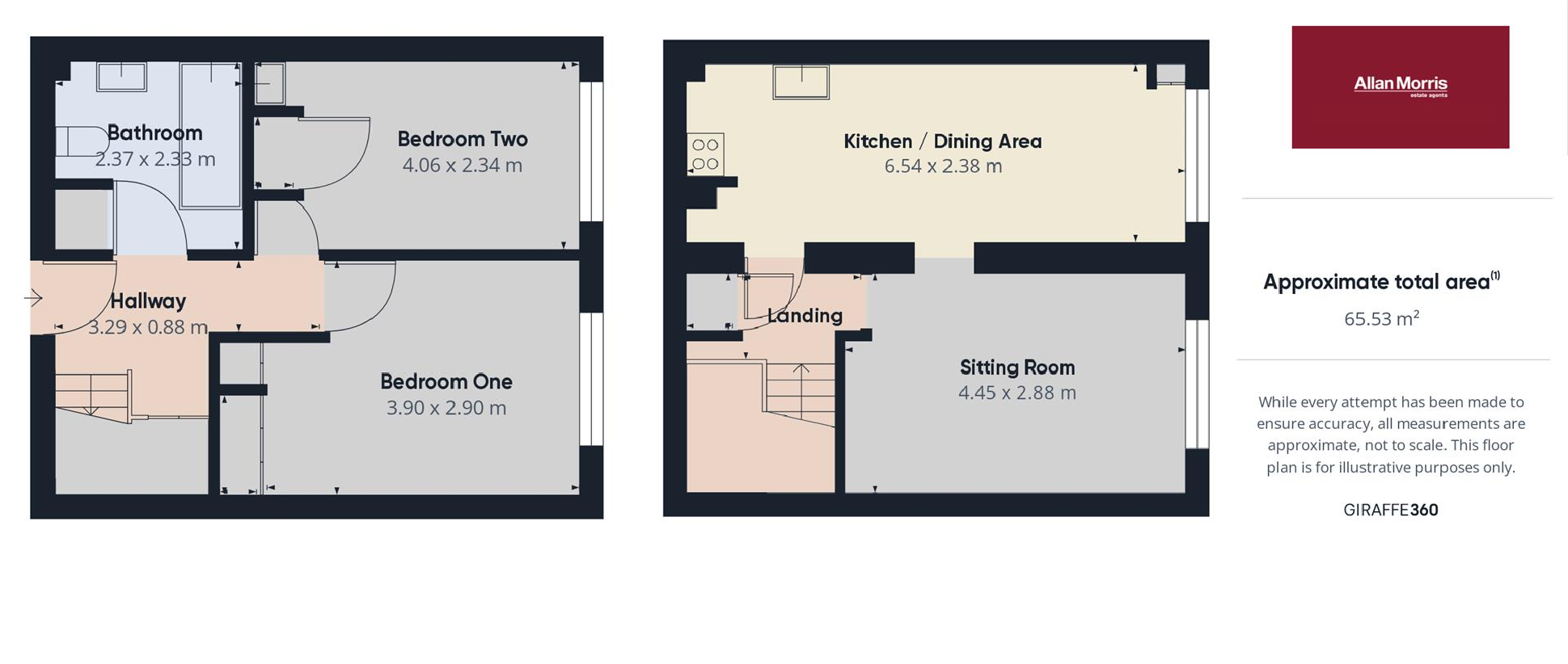 2 bedroom flat for sale - floorplan