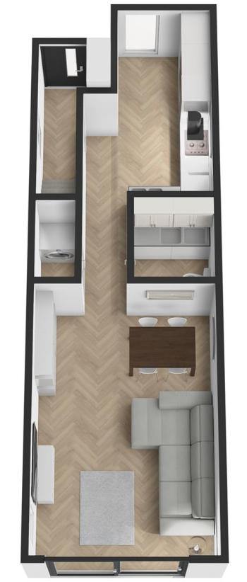 3 bedroom town house for sale - floorplan