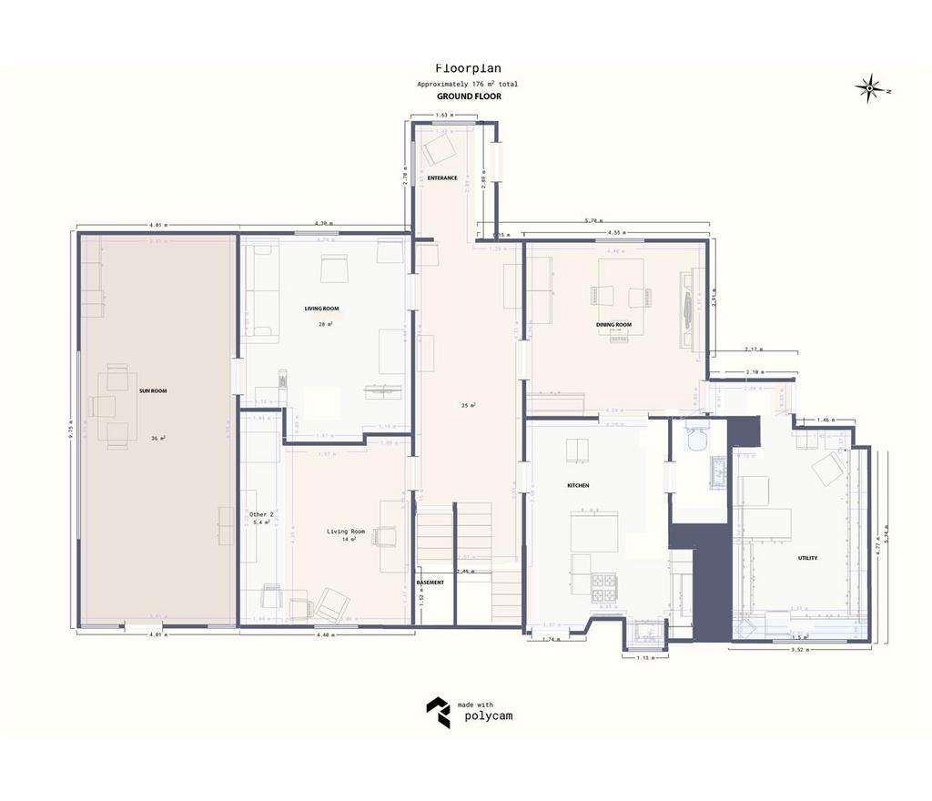 6 bedroom detached house for sale - floorplan