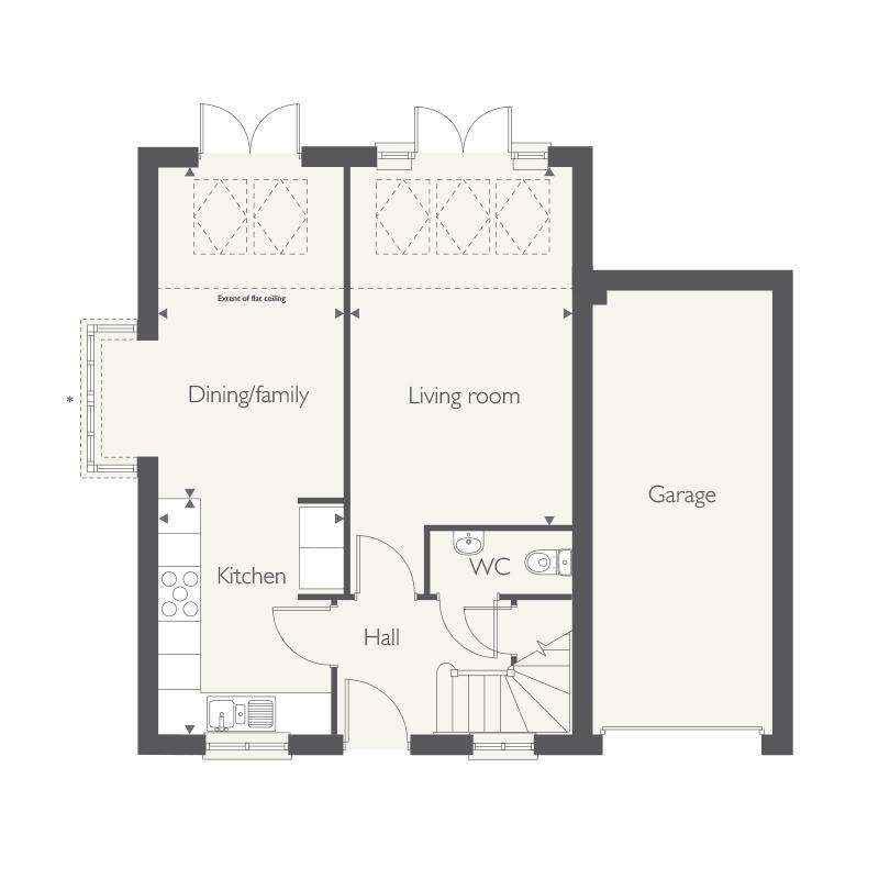 4 bedroom detached house for sale - floorplan