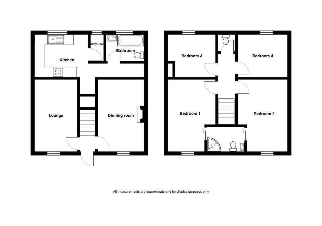 4 bedroom semi-detached house for sale - floorplan