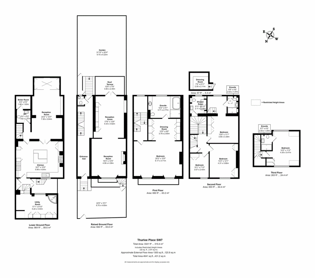 5 bedroom house to rent - floorplan