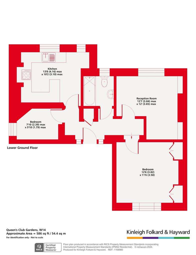 2 bedroom flat for sale - floorplan