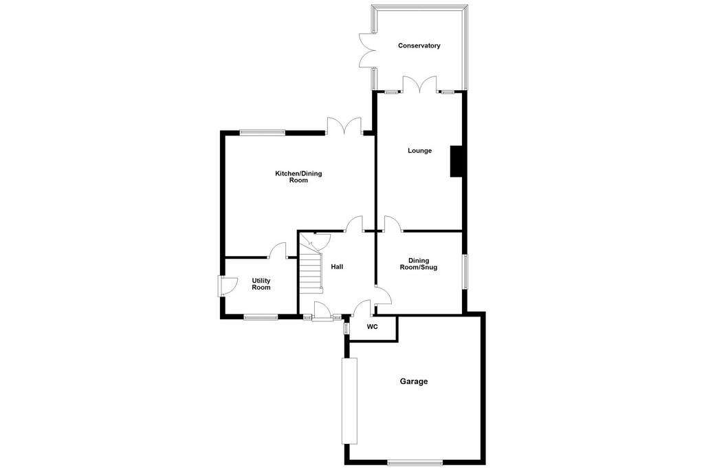 4 bedroom detached house for sale - floorplan