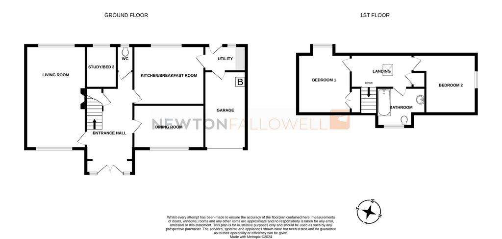 3 bedroom detached house for sale - floorplan