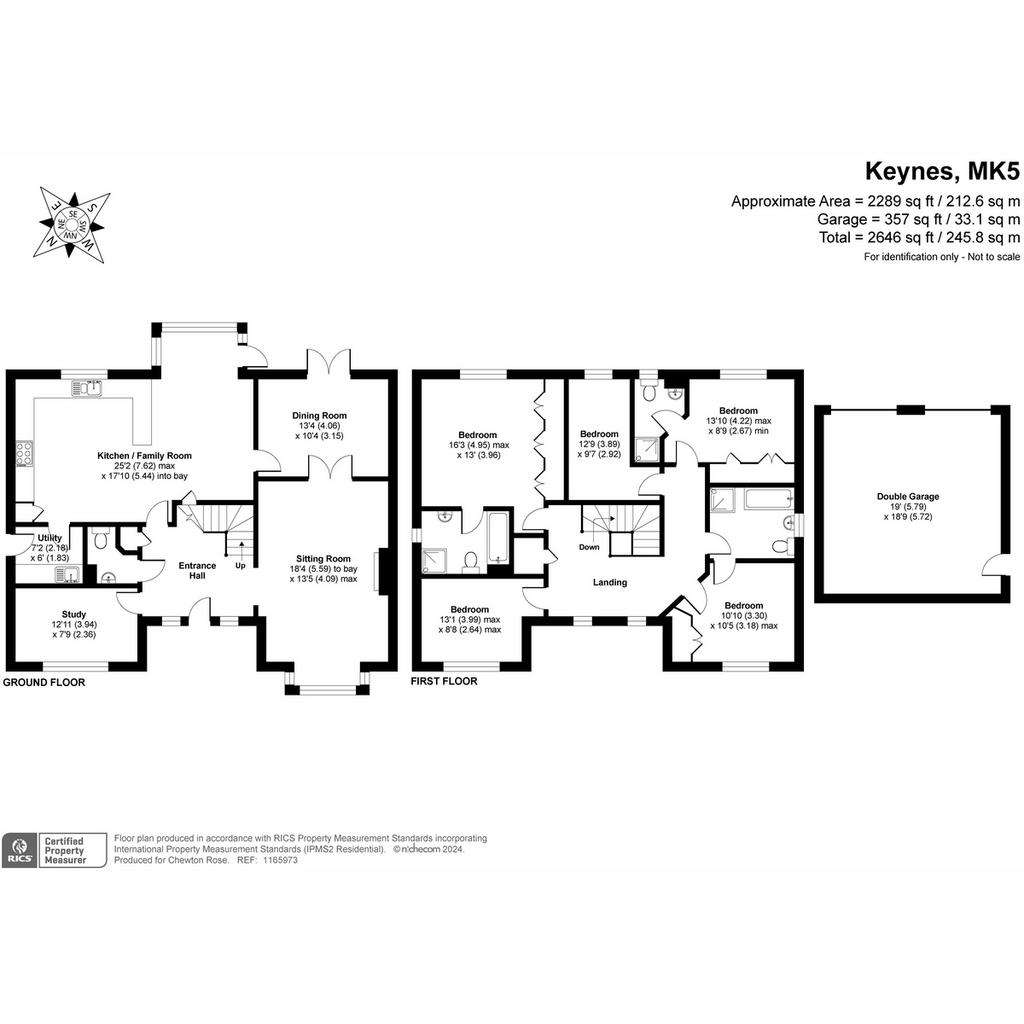 5 bedroom detached house for sale - floorplan