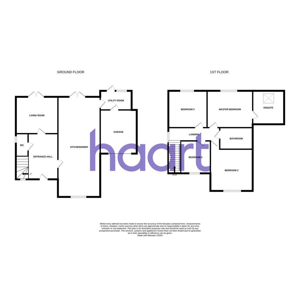 4 bedroom detached house for sale - floorplan