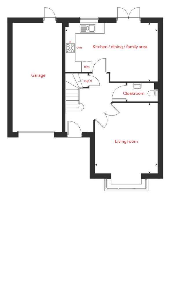 4 bedroom detached house for sale - floorplan