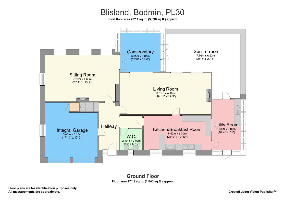 5 bedroom property for sale - floorplan