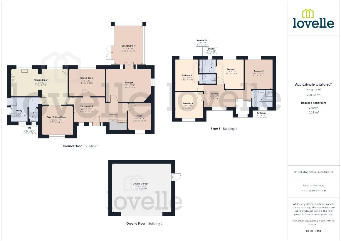 4 bedroom detached house for sale - floorplan