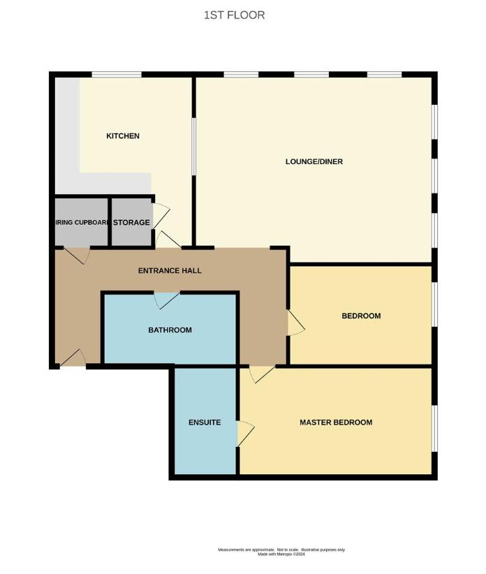 2 bedroom flat for sale - floorplan