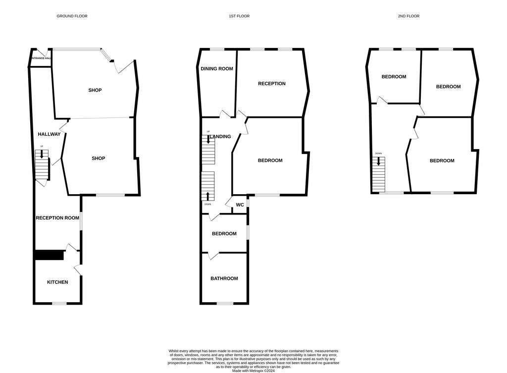 4 bedroom terraced house for sale - floorplan