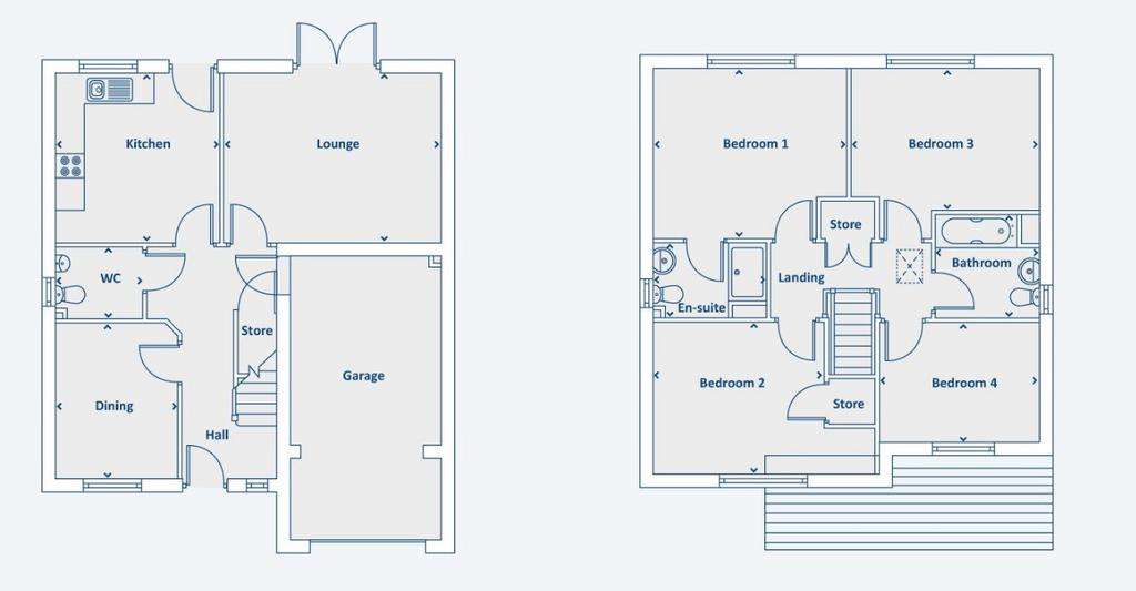 4 bedroom detached house for sale - floorplan