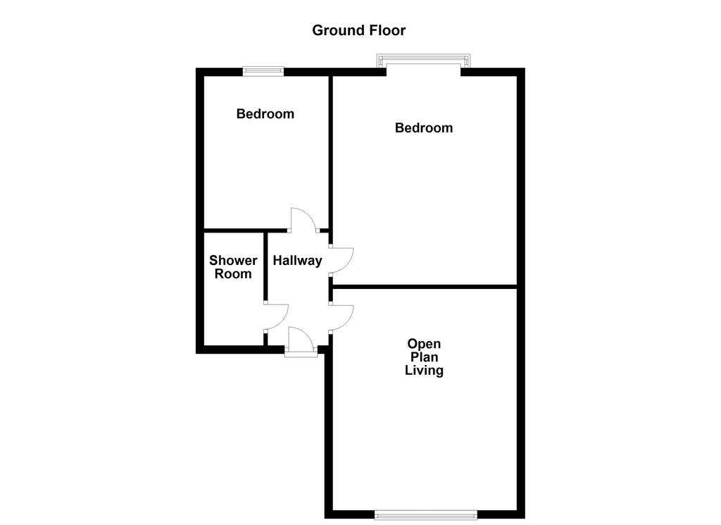 2 bedroom flat for sale - floorplan