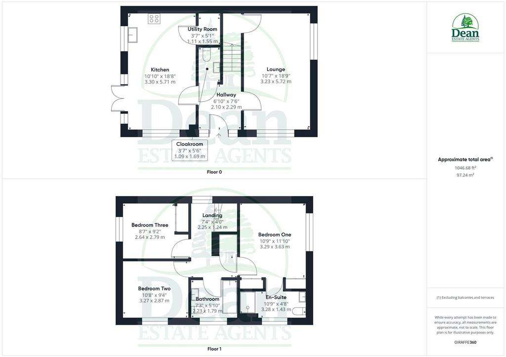 3 bedroom detached house for sale - floorplan