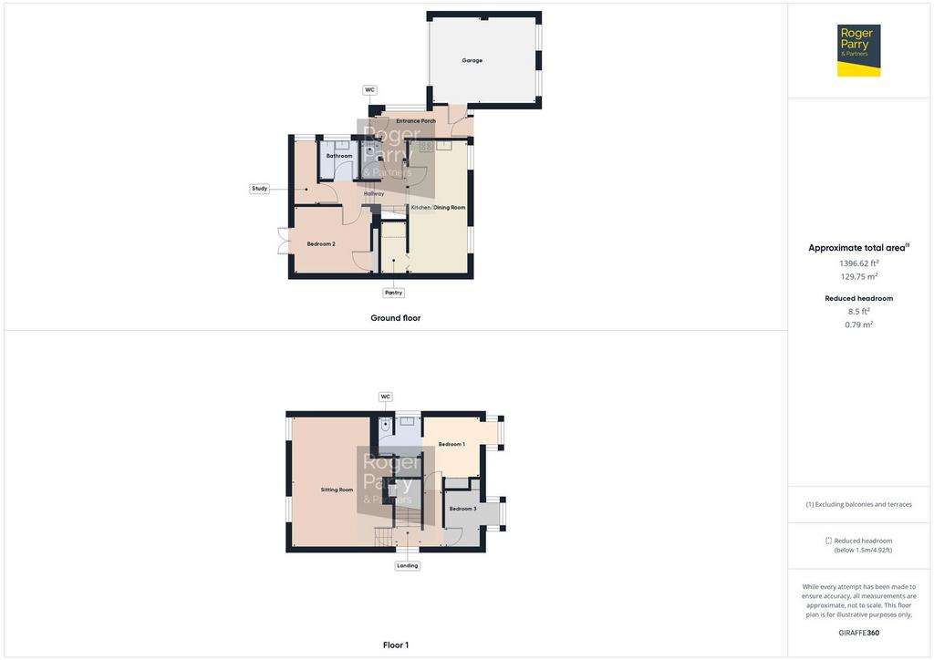 3 bedroom detached house for sale - floorplan