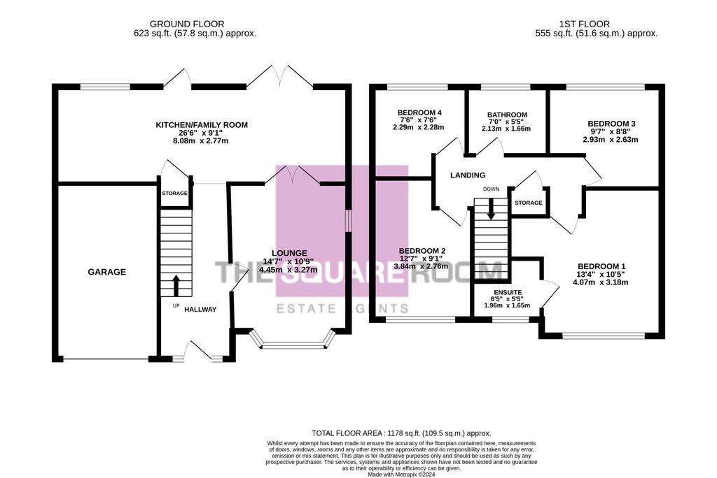 4 bedroom detached house for sale - floorplan