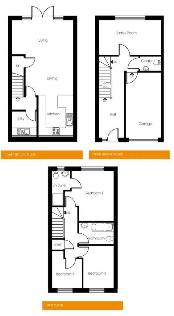 4 bedroom mews house for sale - floorplan