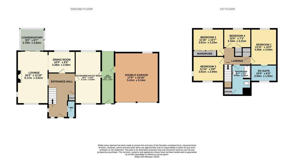 4 bedroom detached house for sale - floorplan