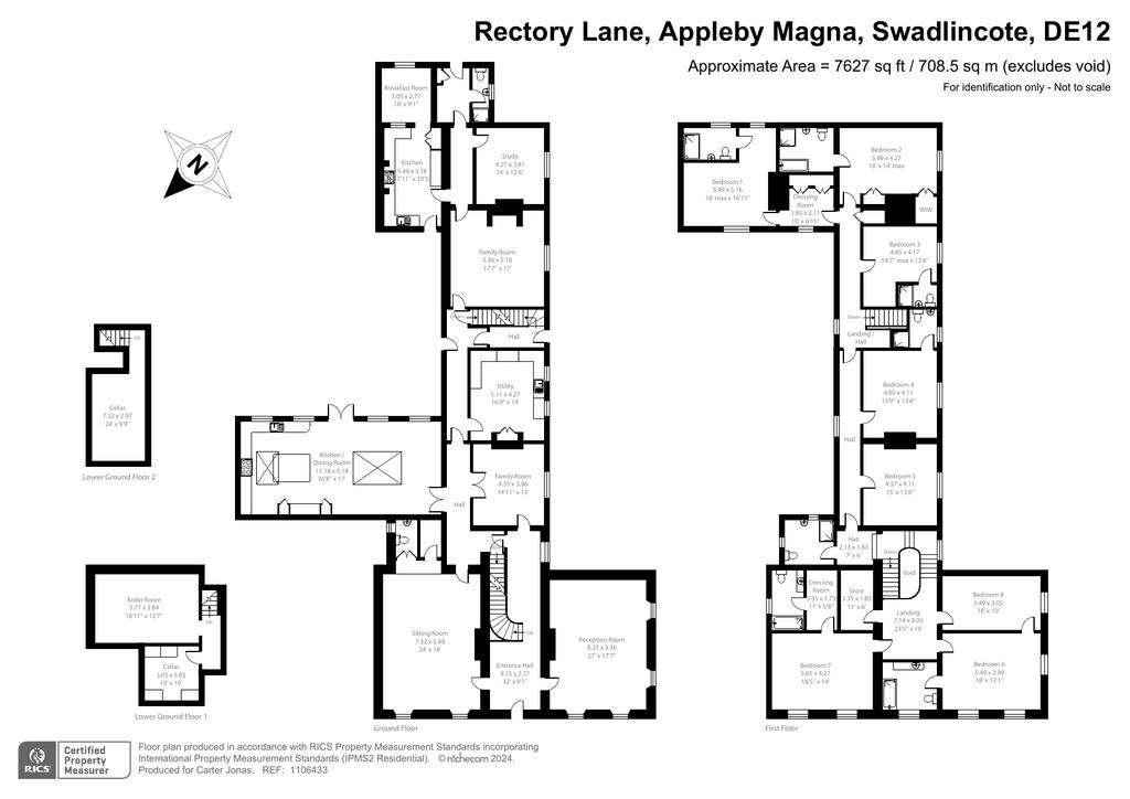 7 bedroom detached house to rent - floorplan