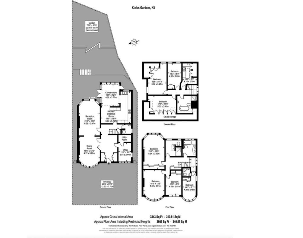 7 bedroom detached house to rent - floorplan