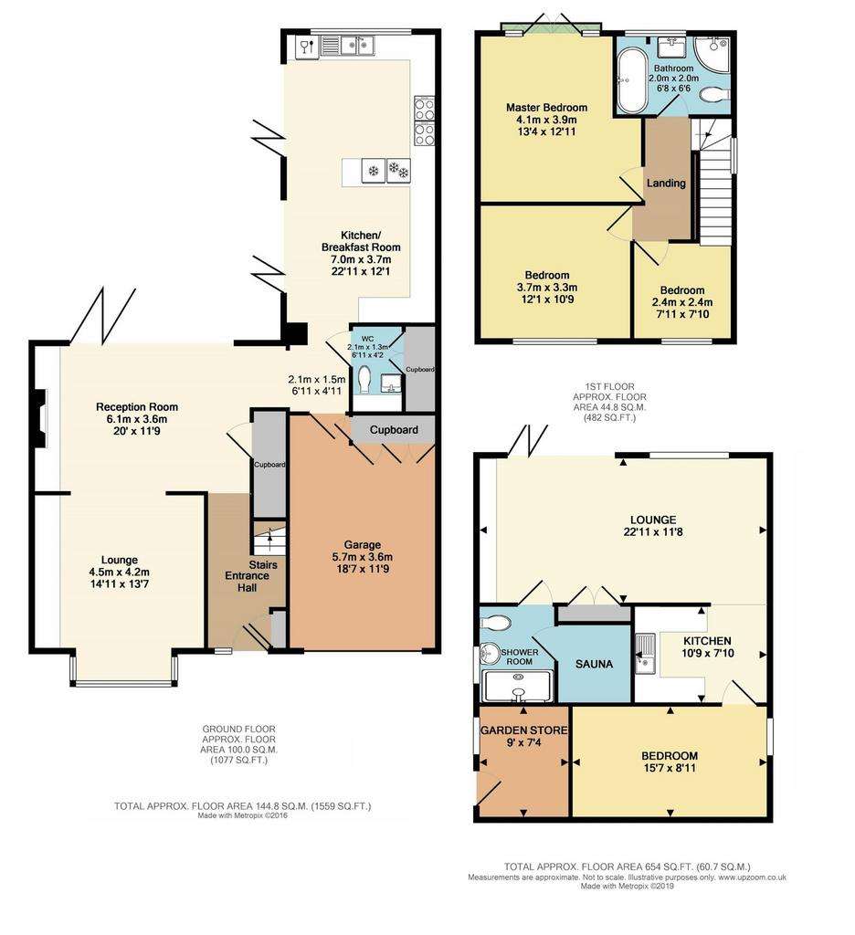 4 bedroom detached house for sale - floorplan