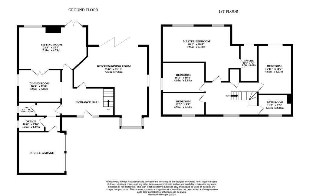 4 bedroom detached house for sale - floorplan