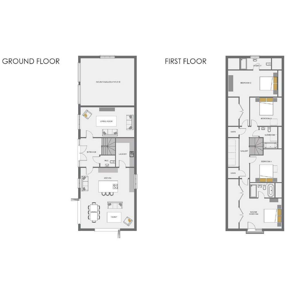 4 bedroom detached house for sale - floorplan