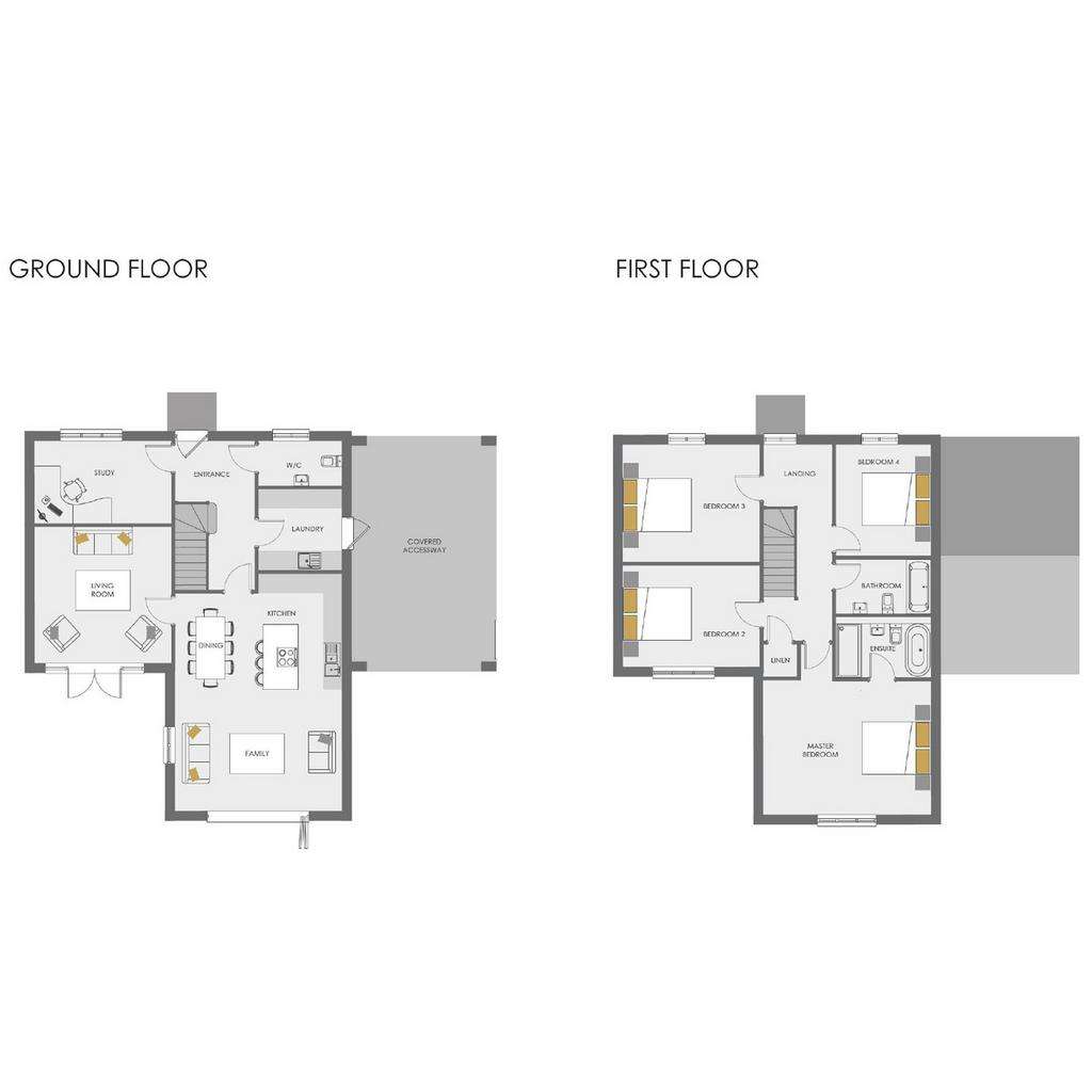 4 bedroom detached house for sale - floorplan