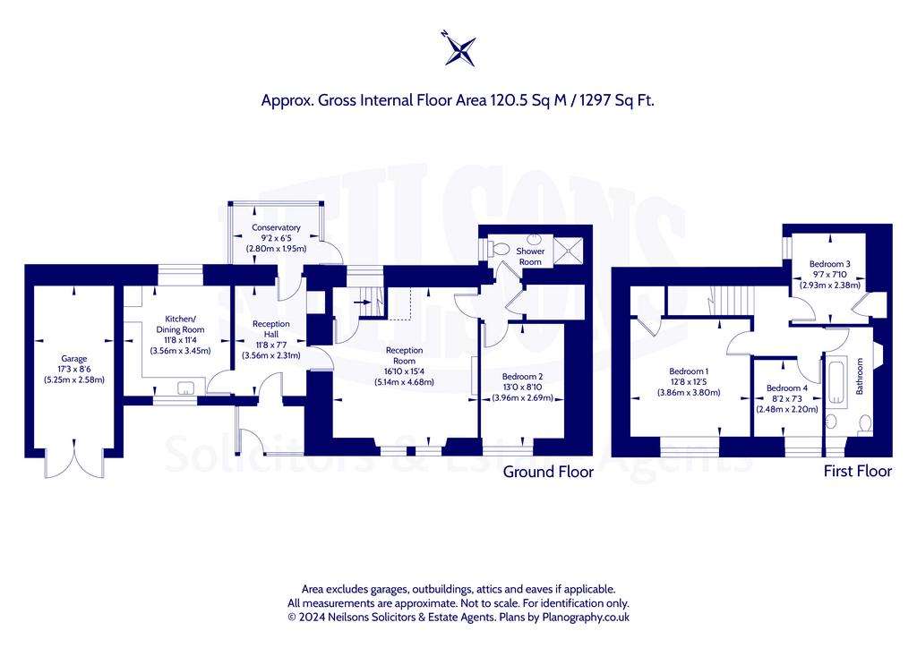 4 bedroom cottage for sale - floorplan