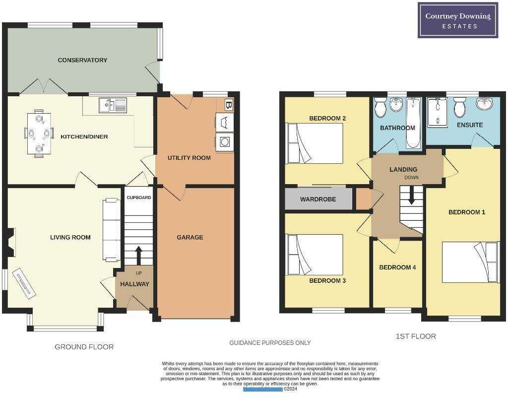 4 bedroom detached house for sale - floorplan