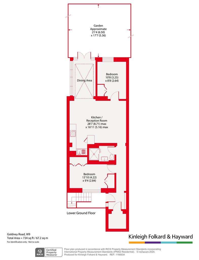 2 bedroom flat for sale - floorplan