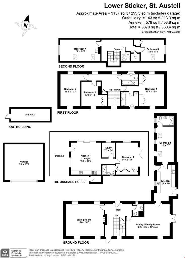 7 bedroom detached house for sale - floorplan