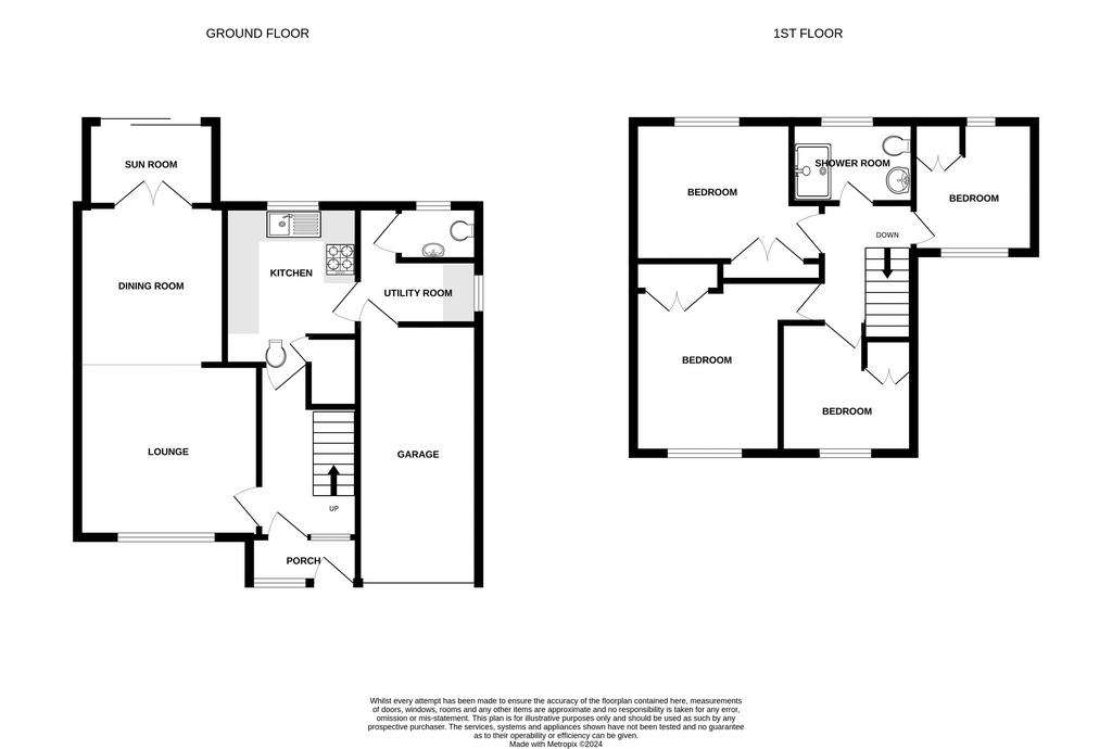 4 bedroom detached house for sale - floorplan