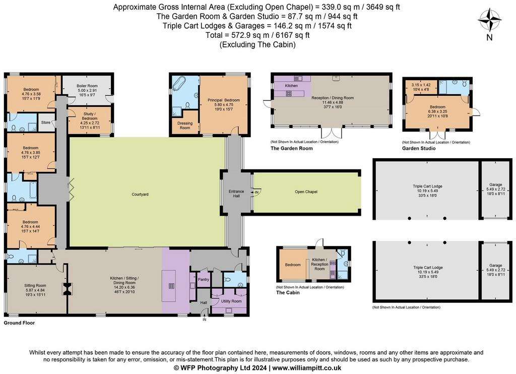 7 bedroom detached house for sale - floorplan