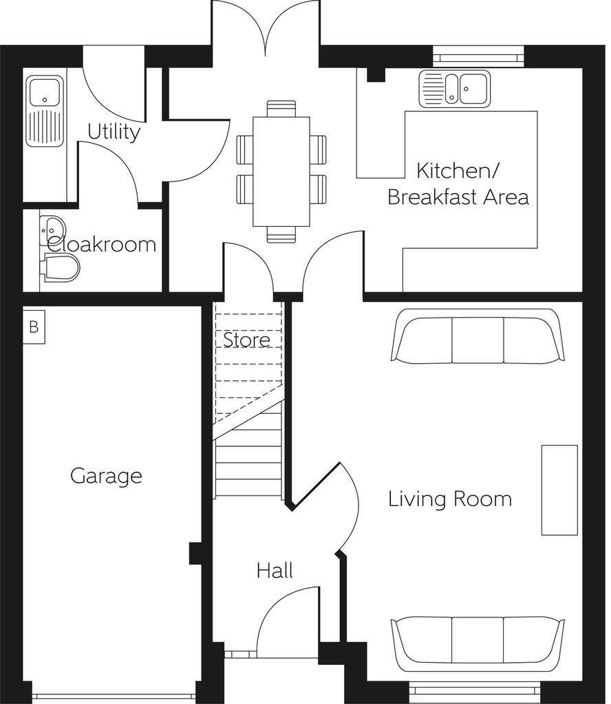 4 bedroom detached house for sale - floorplan