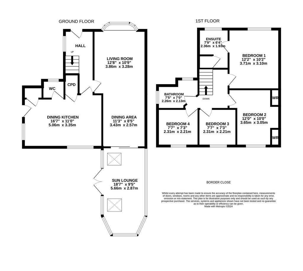 4 bedroom detached house for sale - floorplan