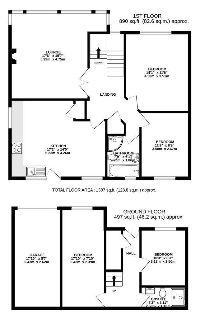 4 bedroom detached house for sale - floorplan