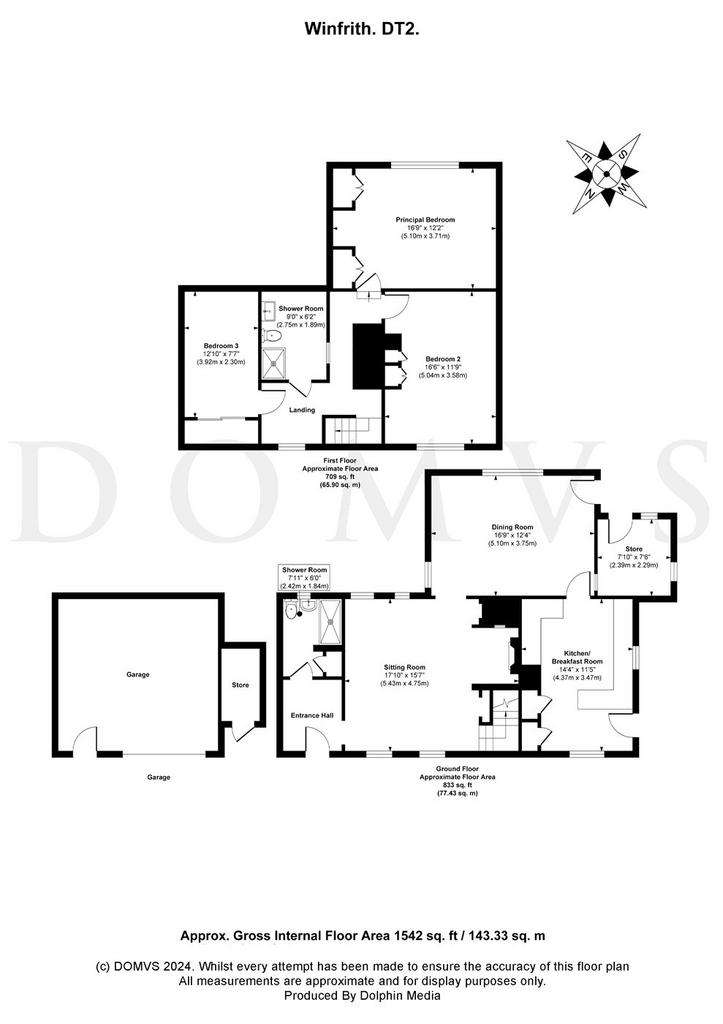 3 bedroom detached house for sale - floorplan