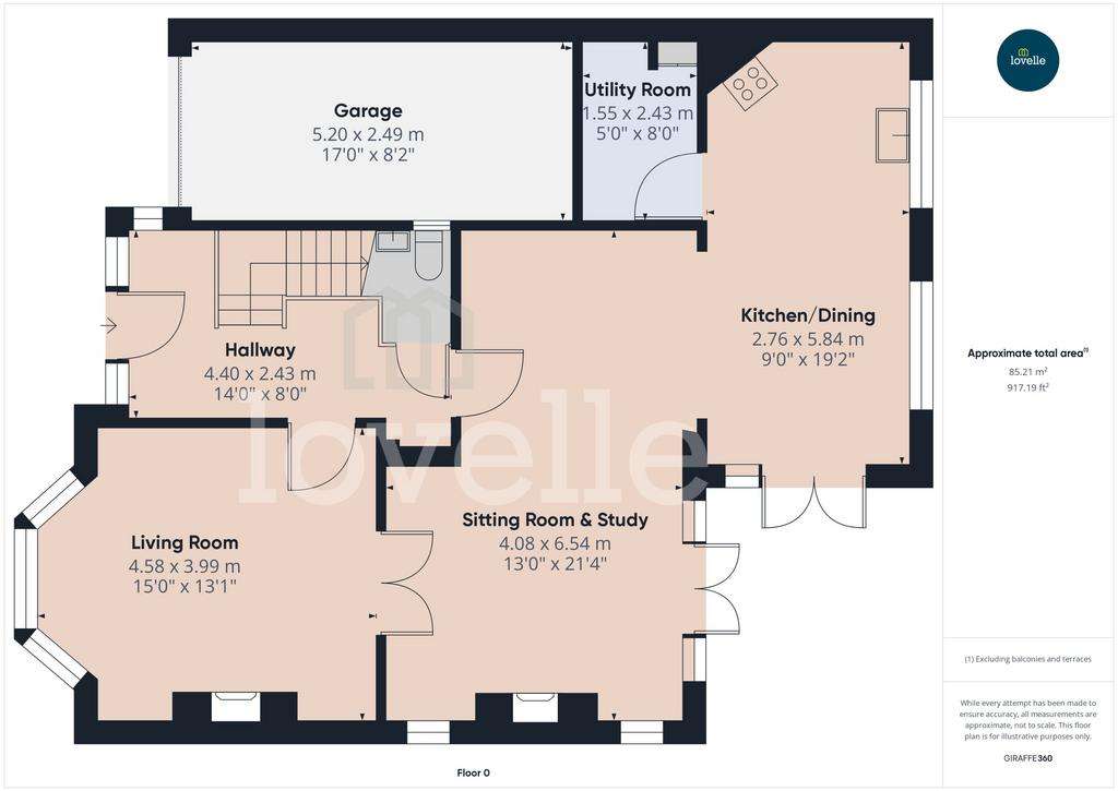 5 bedroom detached house for sale - floorplan