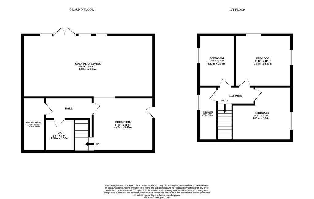 3 bedroom detached house for sale - floorplan