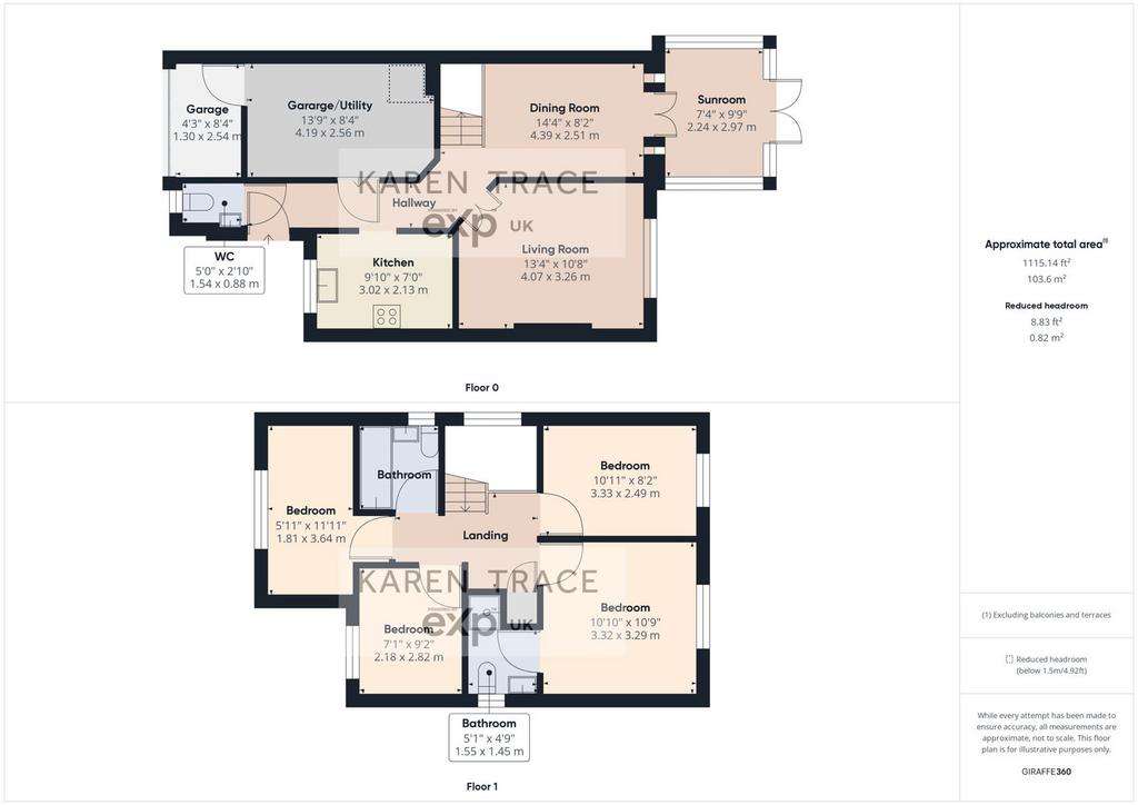 4 bedroom detached house for sale - floorplan