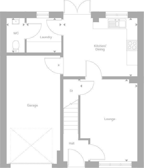 4 bedroom detached house for sale - floorplan