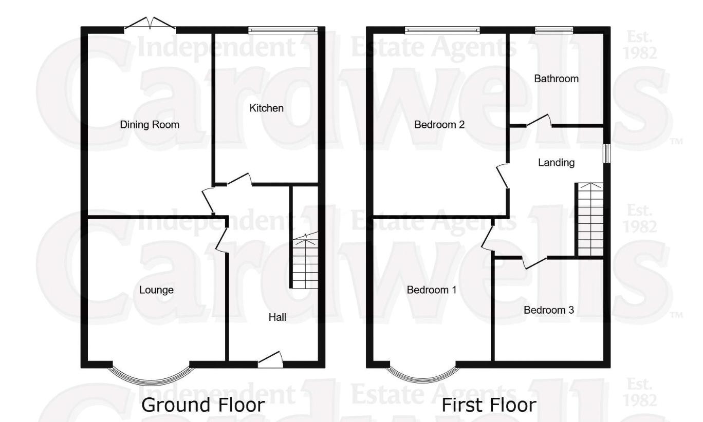 3 bedroom detached house for sale - floorplan